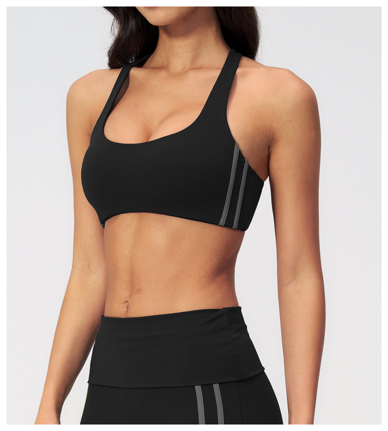 Quick Dry Underwear - Gym-bh's Cross-schouderbandjes Sportondergoed Anti-zweet Fitness Top