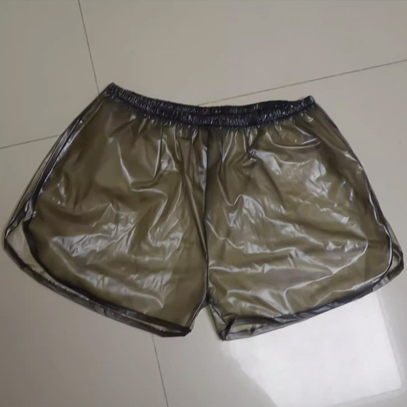 Boxer Shorts Modal - Sexy paar transparante PVC boxershorts verpakte